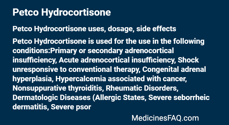 Petco Hydrocortisone