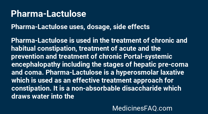 Pharma-Lactulose