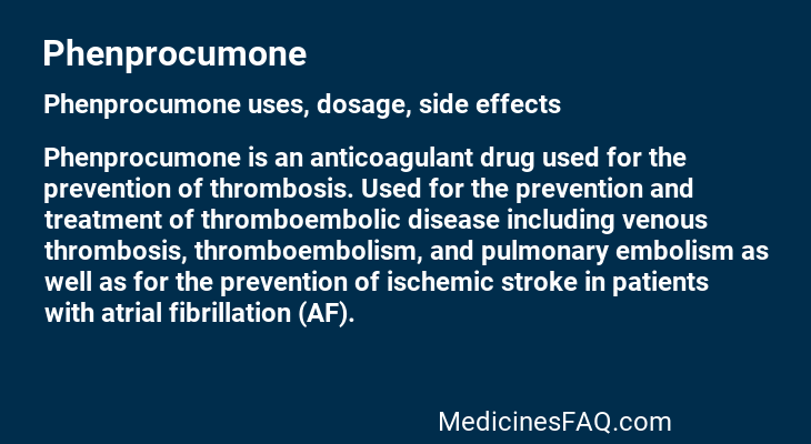Phenprocumone