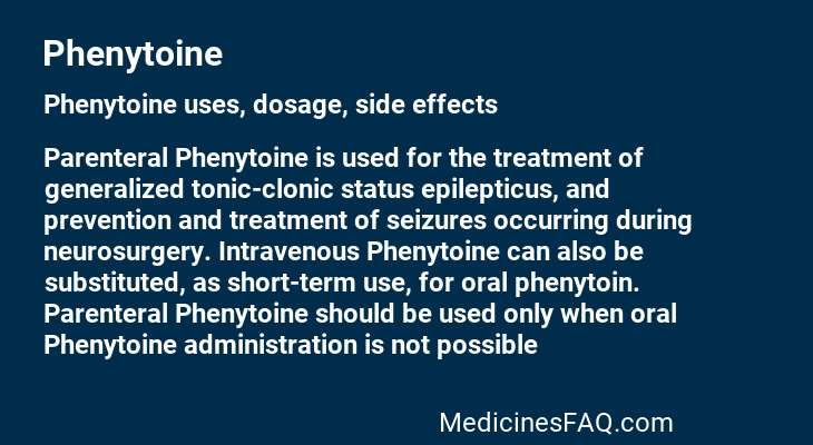 Phenytoine