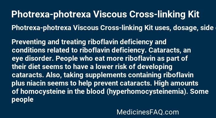 Photrexa-photrexa Viscous Cross-linking Kit