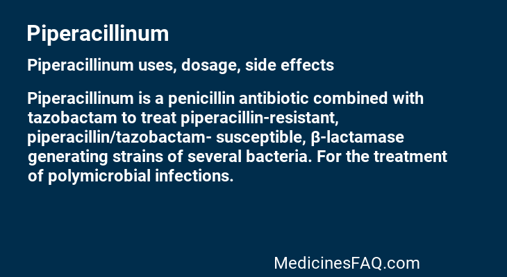 Piperacillinum