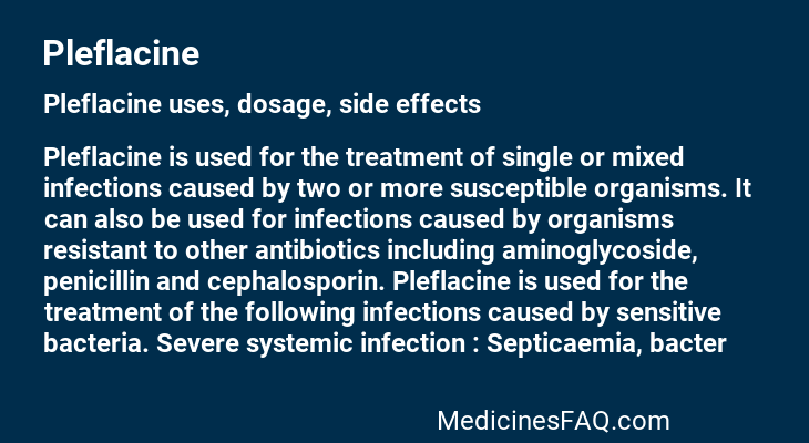 Pleflacine
