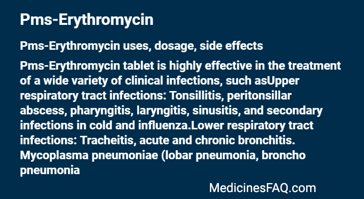 Pms-Erythromycin