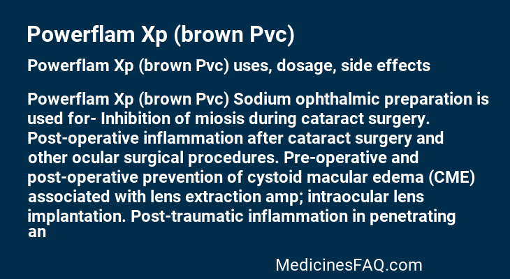Powerflam Xp (brown Pvc)