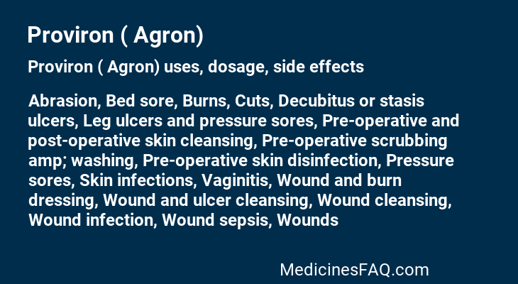 Proviron ( Agron)