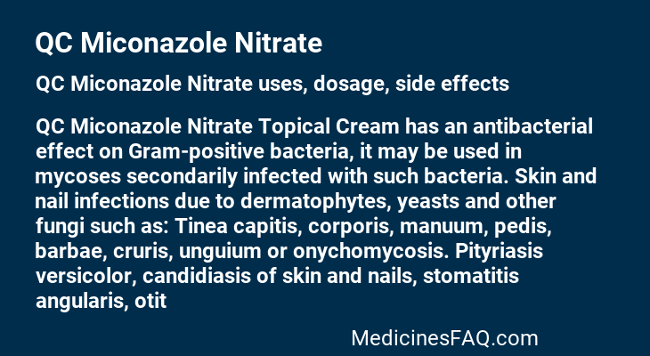 QC Miconazole Nitrate