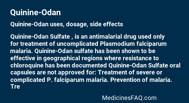 Quinine-Odan