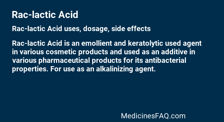 Rac-lactic Acid