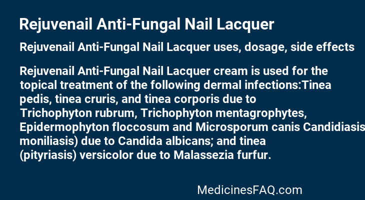 Rejuvenail Anti-Fungal Nail Lacquer
