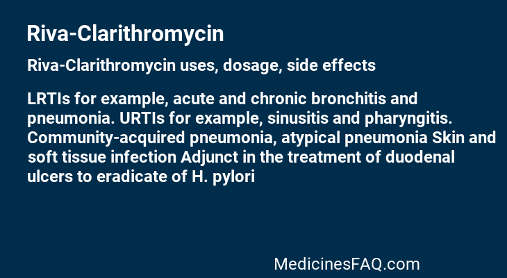 Riva-Clarithromycin