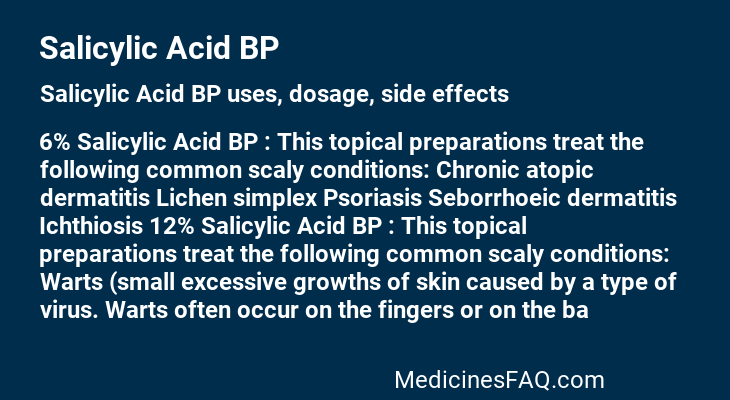 Salicylic Acid BP