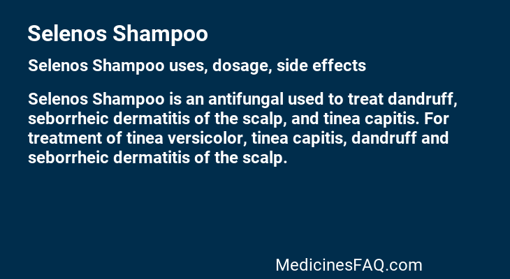 Selenos Shampoo