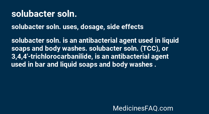 solubacter soln.