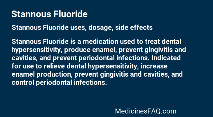 Stannous Fluoride
