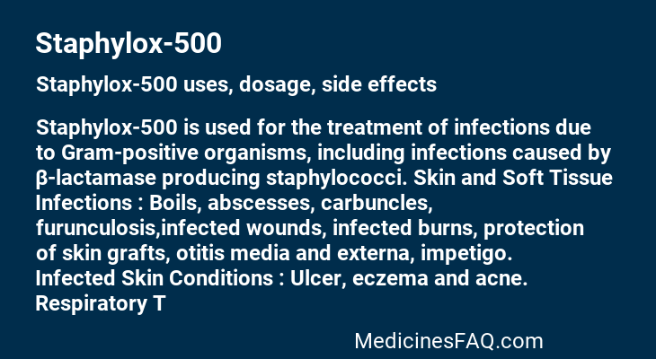 Staphylox-500