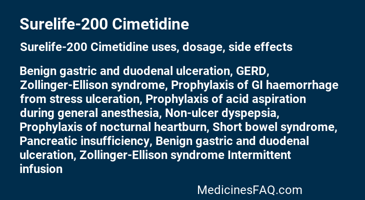 Surelife-200 Cimetidine