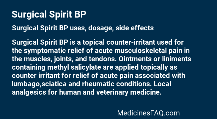 Surgical Spirit BP