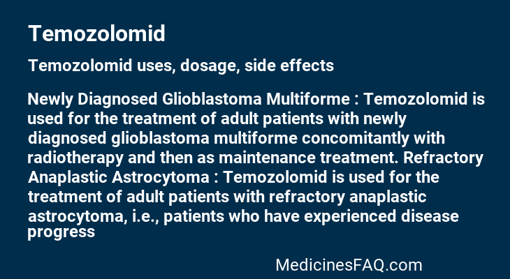 Temozolomid