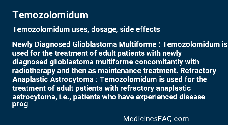 Temozolomidum