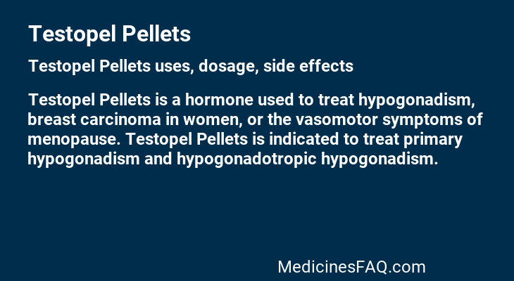 Testopel Pellets
