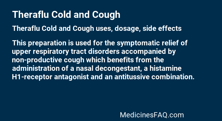 Theraflu Cold and Cough
