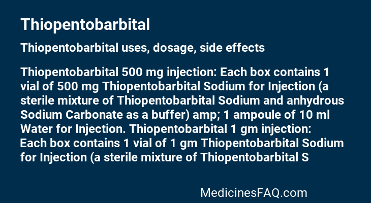 Thiopentobarbital