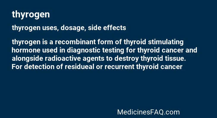thyrogen