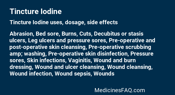 Tincture Iodine