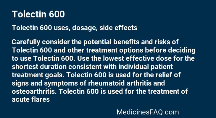 Tolectin 600