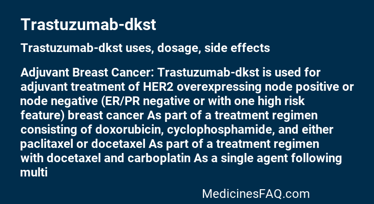 Trastuzumab-dkst