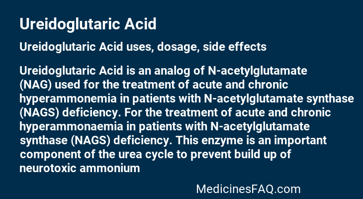 Ureidoglutaric Acid