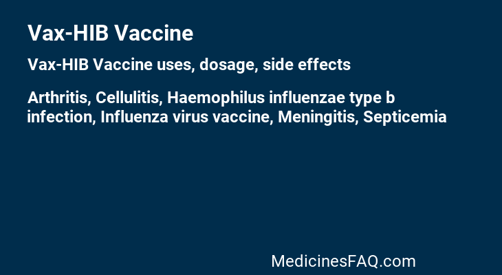 Vax-HIB Vaccine