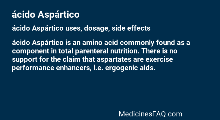 ácido Aspártico